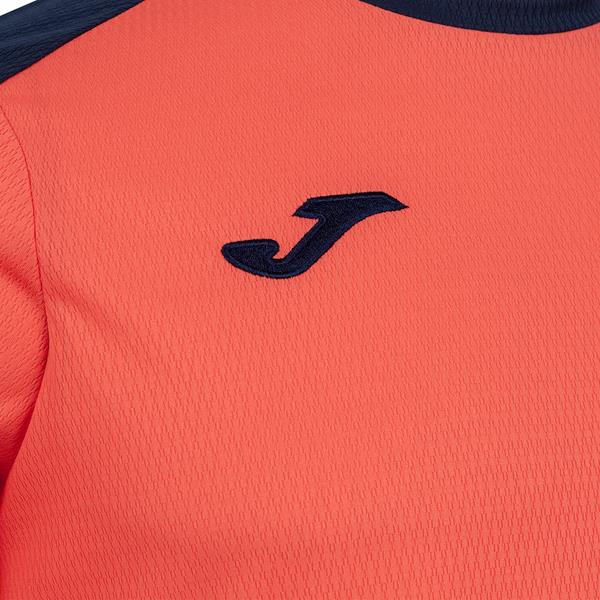 Joma Eco Championship Fluo Orange/Navy football shirt